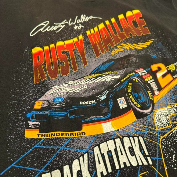 Vintage Rusty Wallace XL Tee - Picture 3 of 7